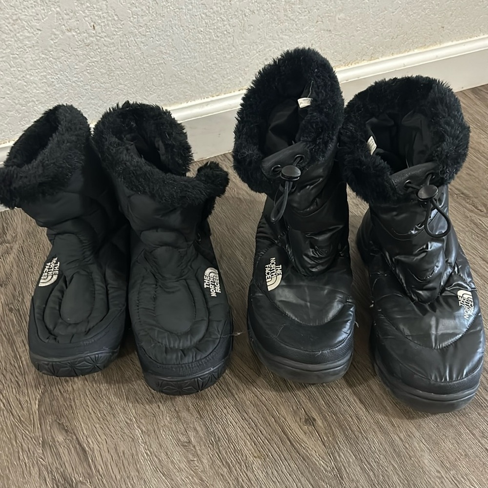 BUNDLE OF 2 NORTH FACE BOOTS